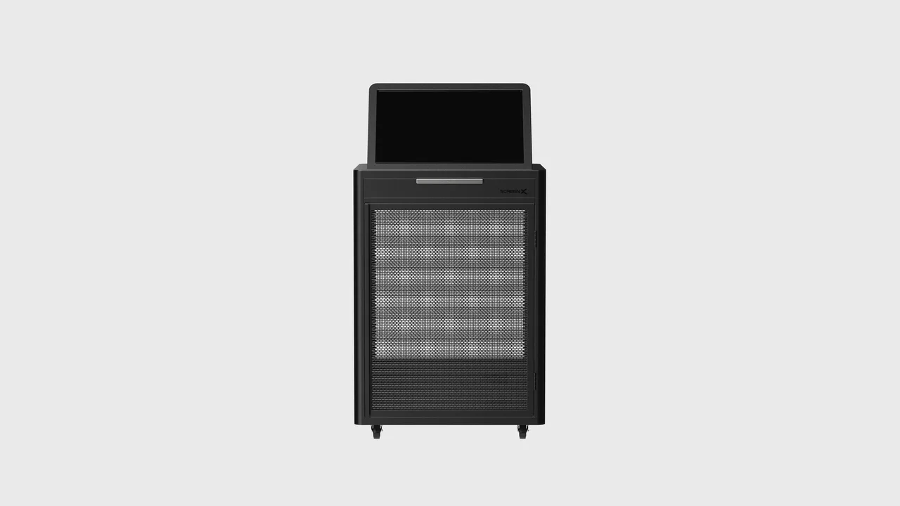 ScreenX 키오스크 측면 디테일