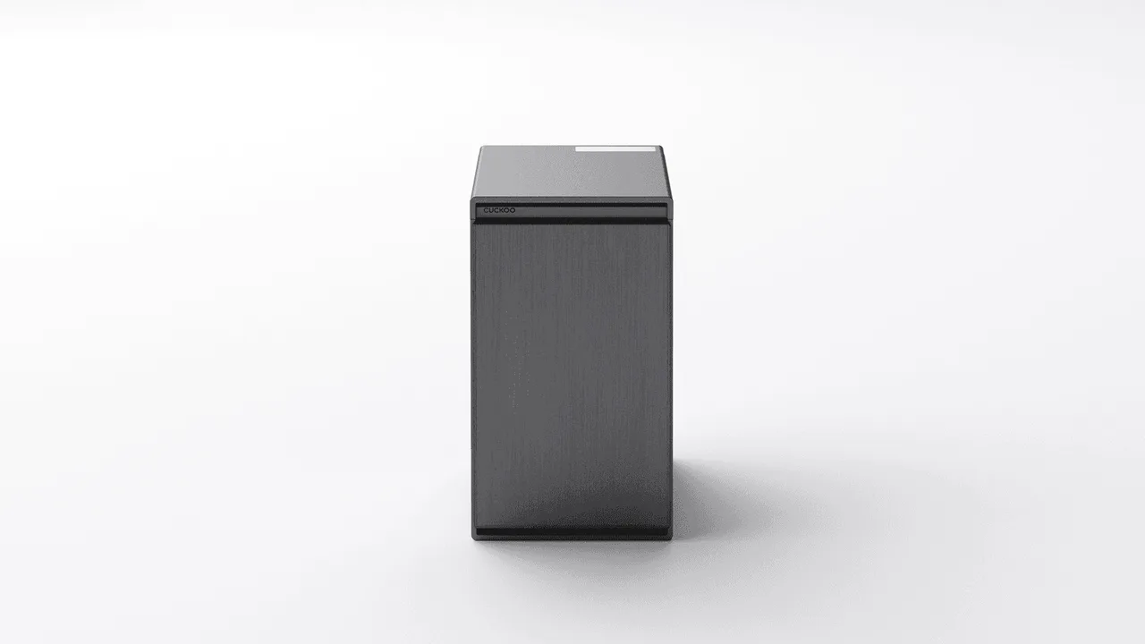 음식물 처리기 콘셉트 측면 디테일