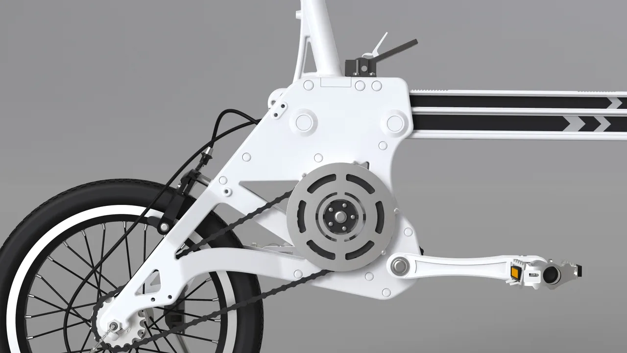 ROKI E-BIKE 측면 디테일