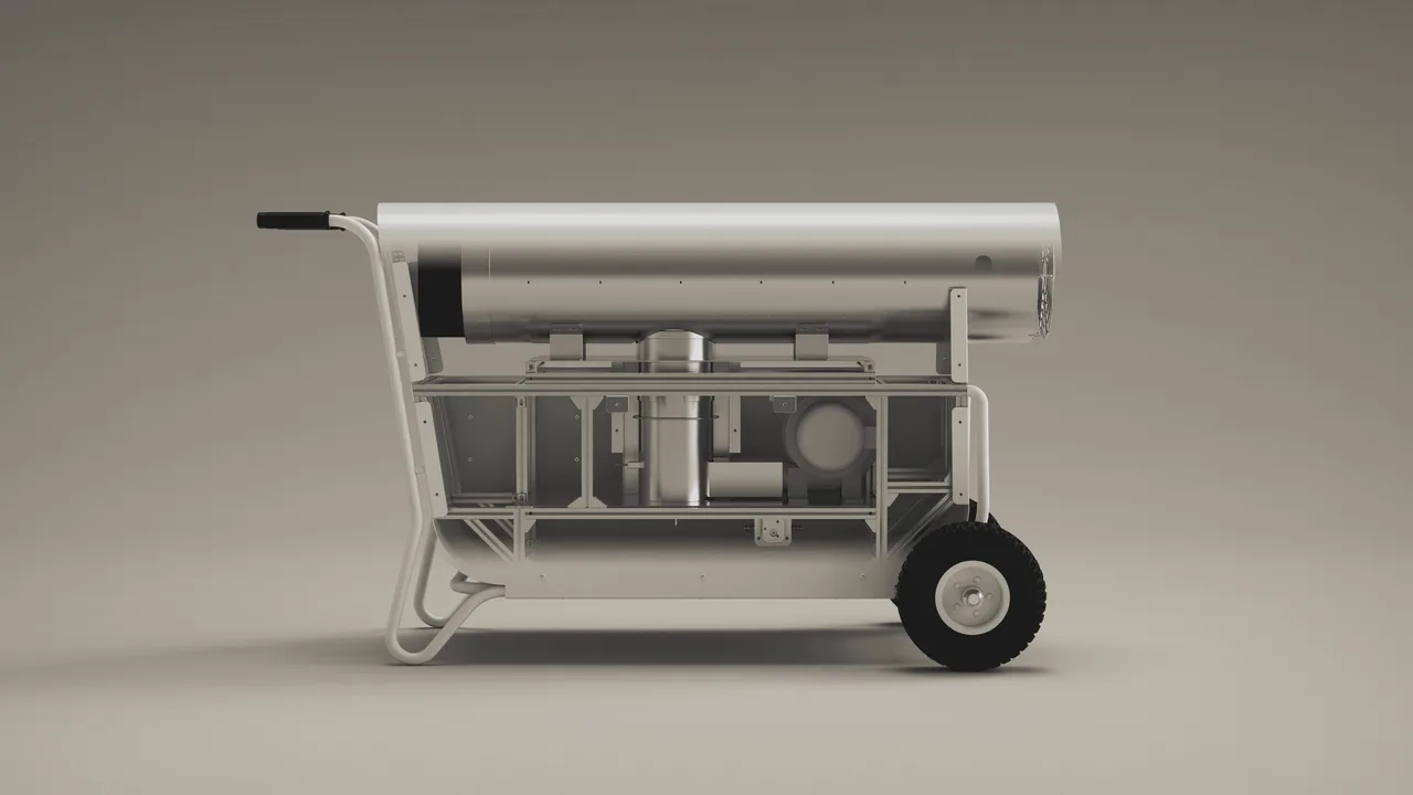 FLINT BIO HEATER 클로즈업
