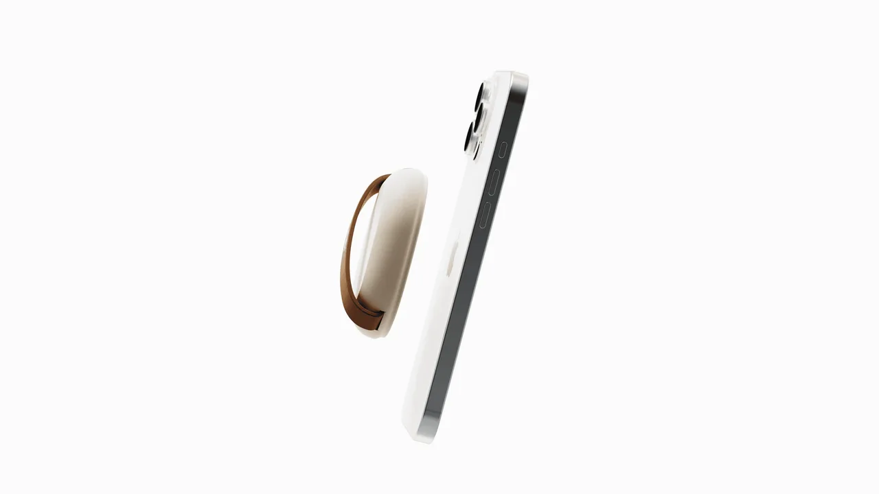 Sather MagSafe 부착 장면